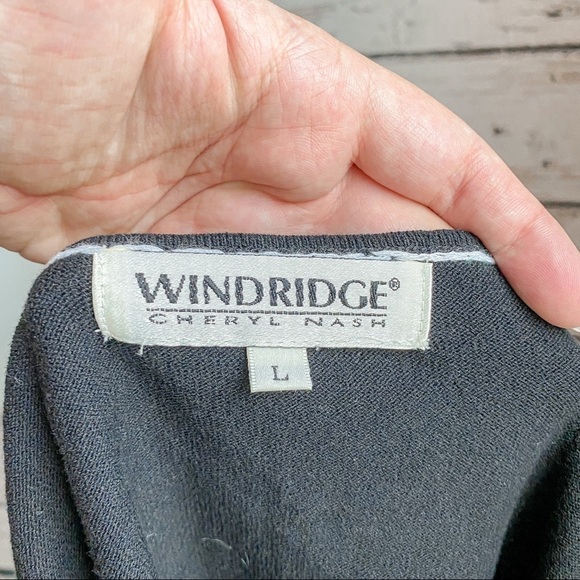 Black Windridge Cheryl Nash top - Picture 4 of 4